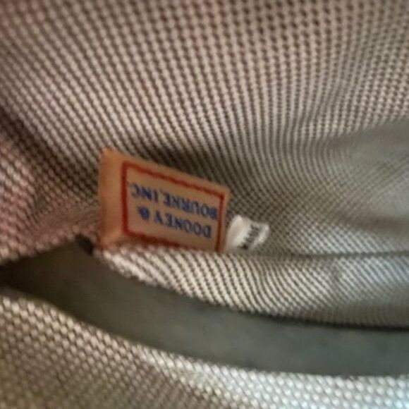 Dooney & Bourke Black Bucket Canvas/Leather Hobo Bag K904909 - Picture 5 of 9